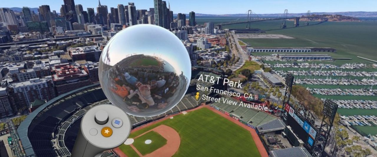 Google släpper ny version av Google Earth VR