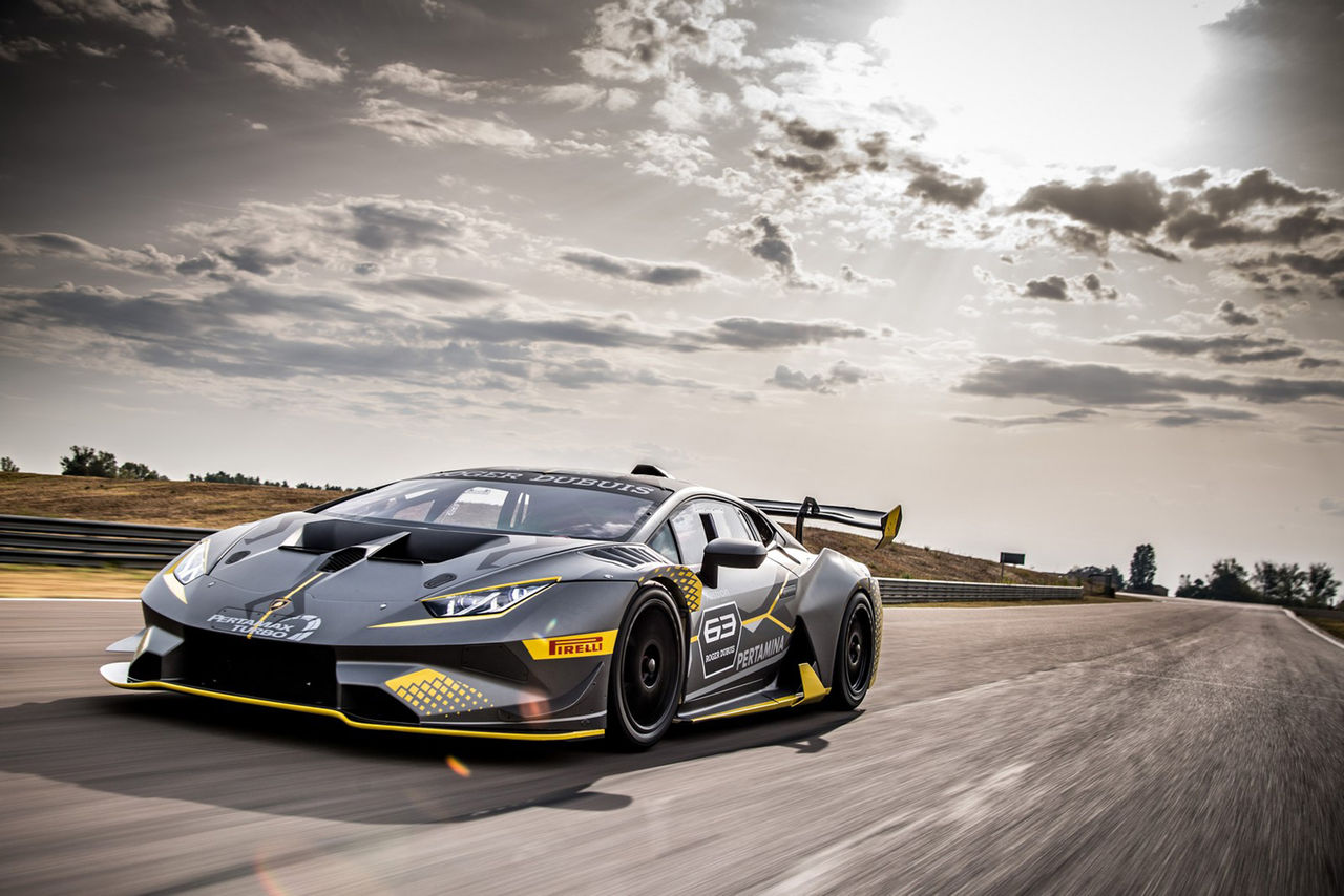 Ny racerversion av Lamborghini Huracán