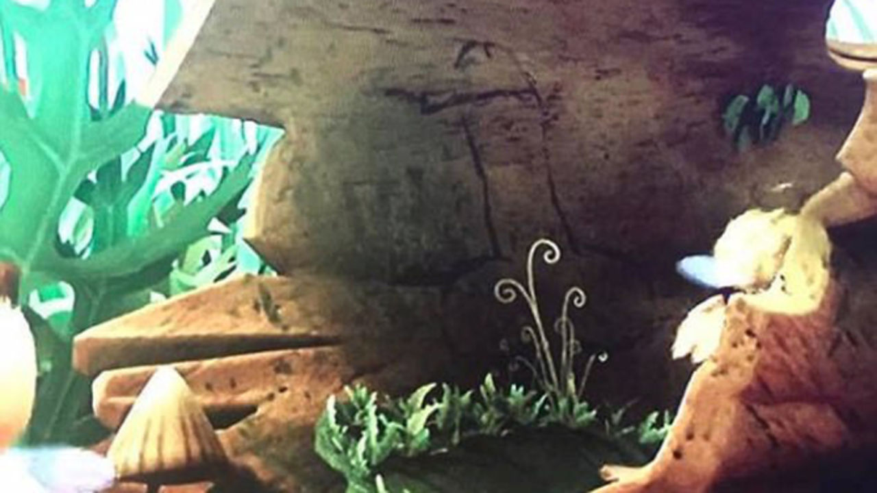 En snopp döljer sig i Biet Maya