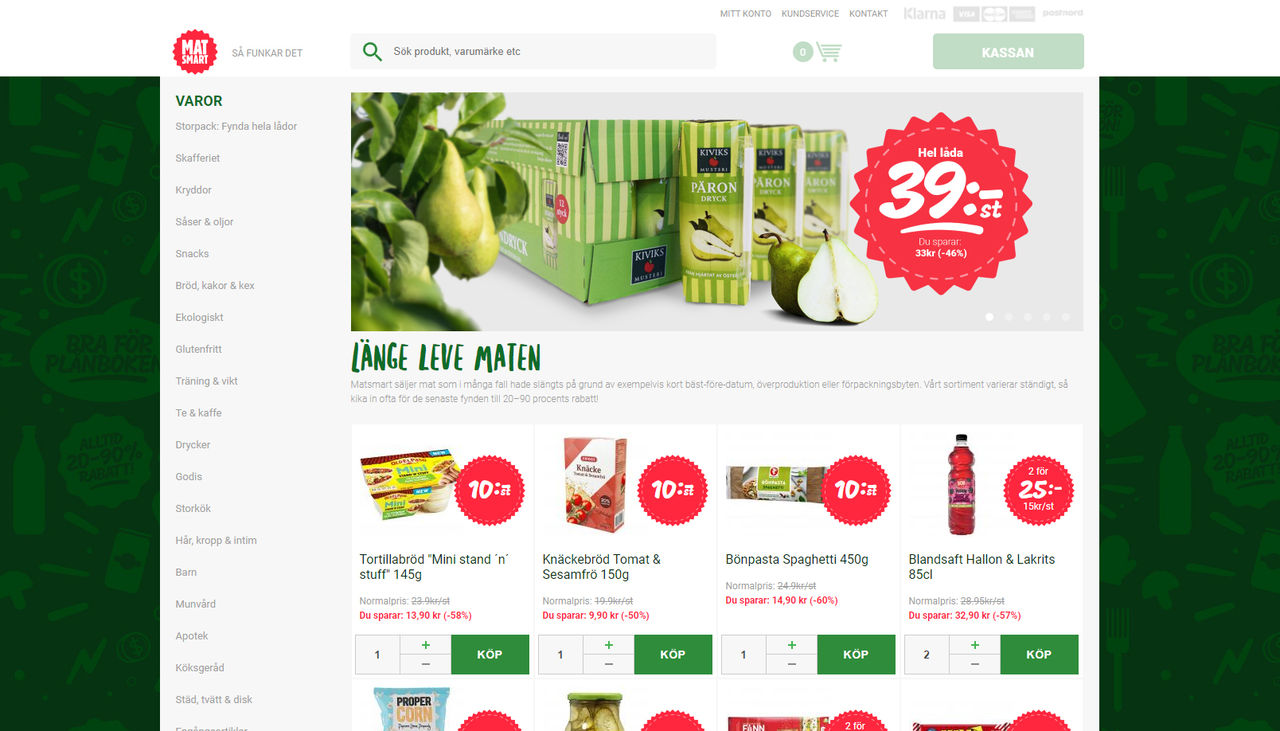 Matsmart omsätter nu 200 miljoner kronor