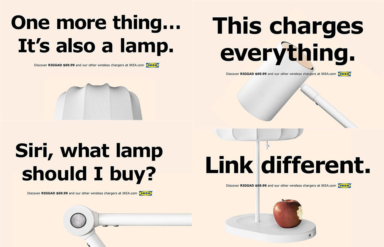 Ikea skojar med Apple-citat i ny reklamkampanj