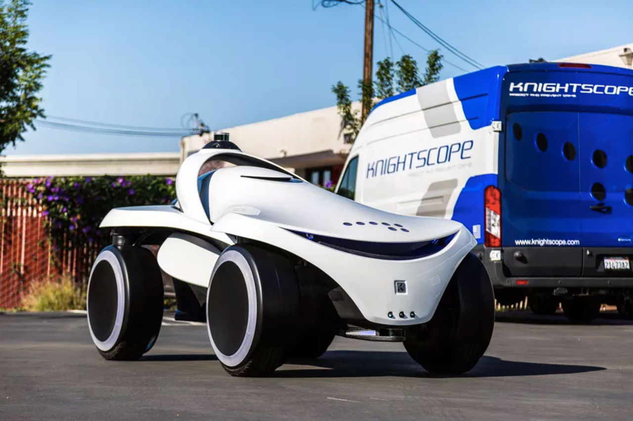 Knightscope visar upp två nya säkerhetsrobotar
