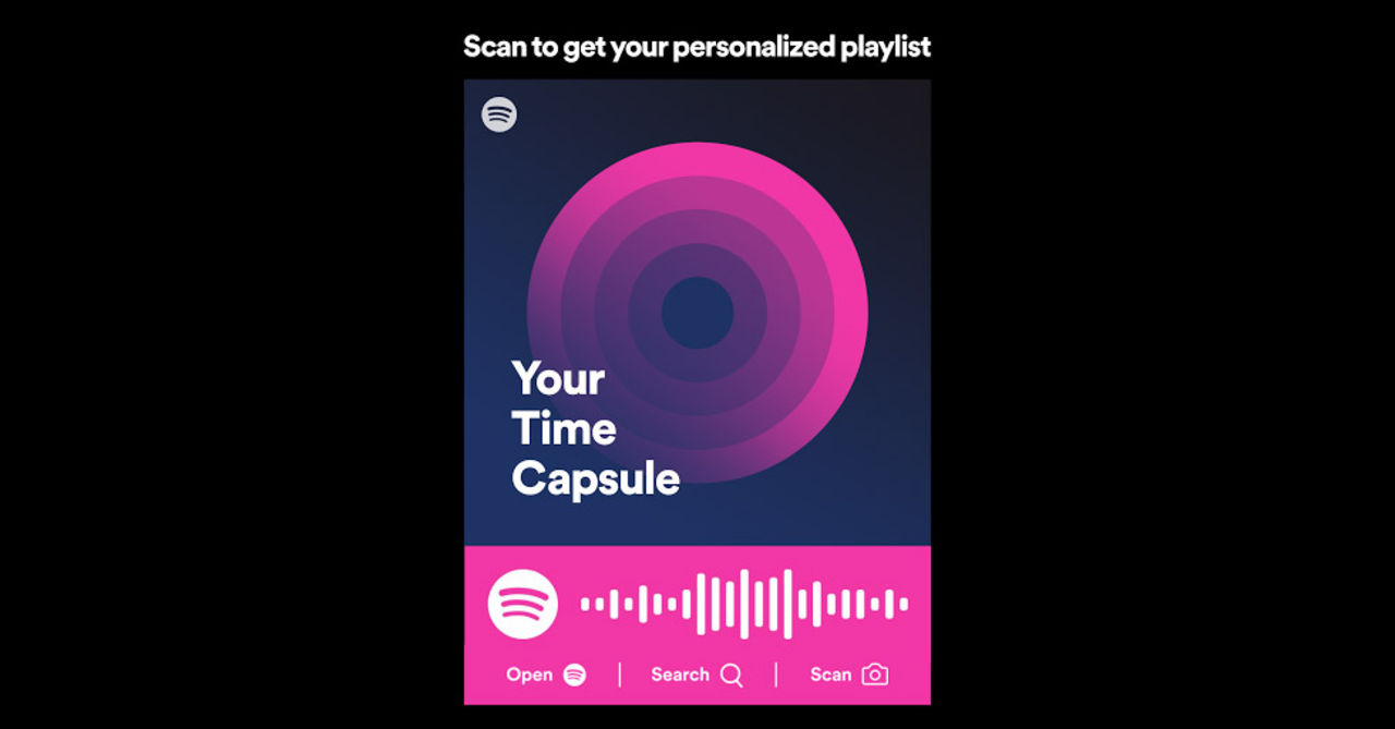 Spotify lanserar Din Tidskapsel