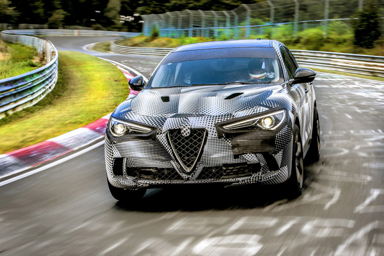 Alfa Romeos SUV är snabbast runt Ringen