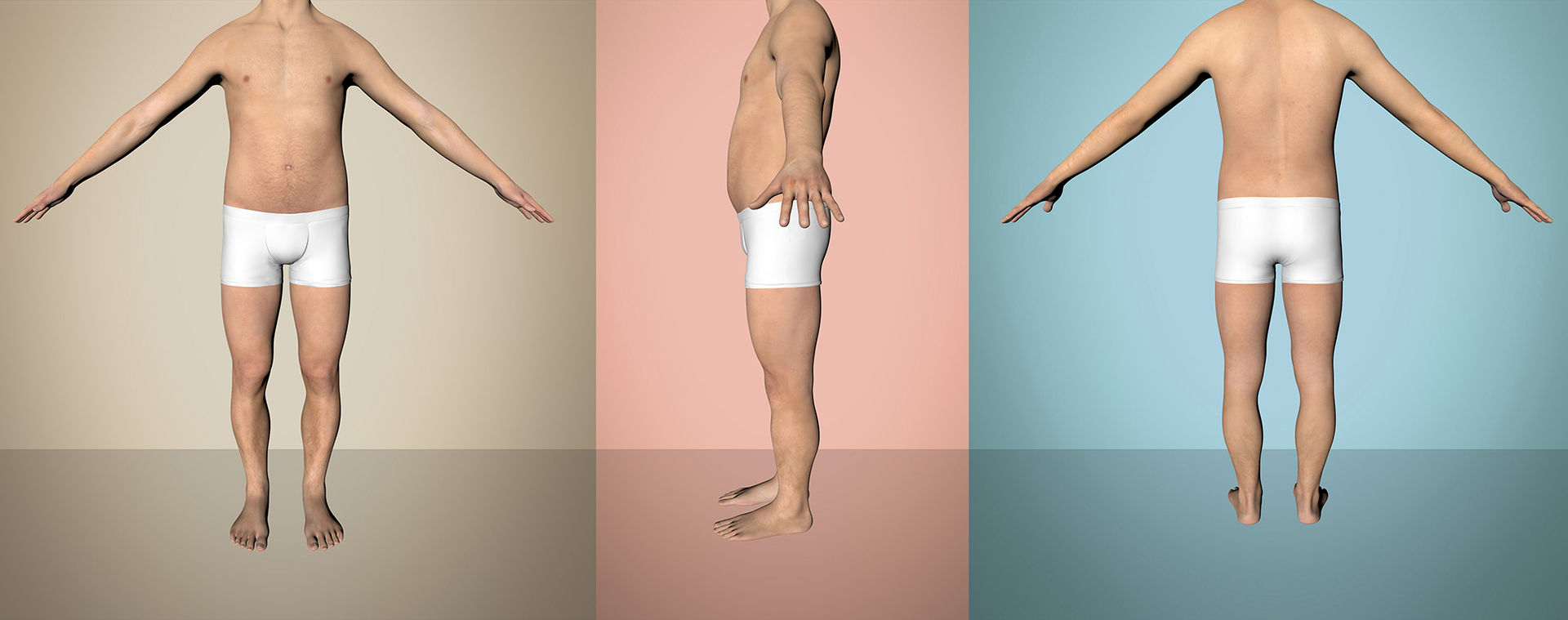 Så här ser genomsnittsmannen ut