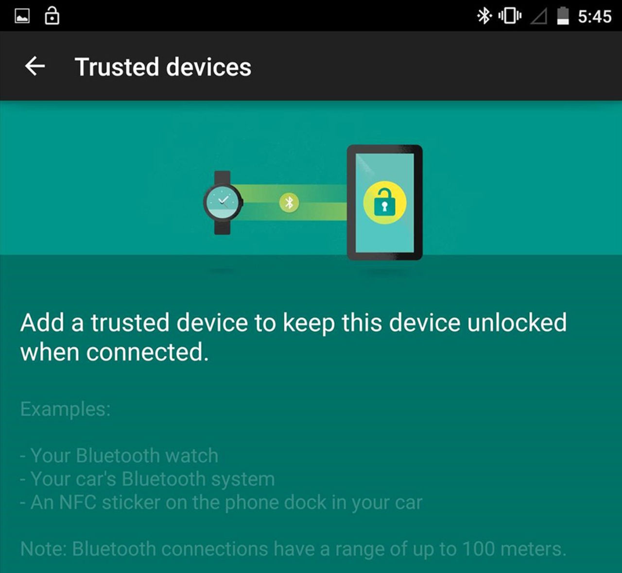 Android skrotar NFC Smart Unlock