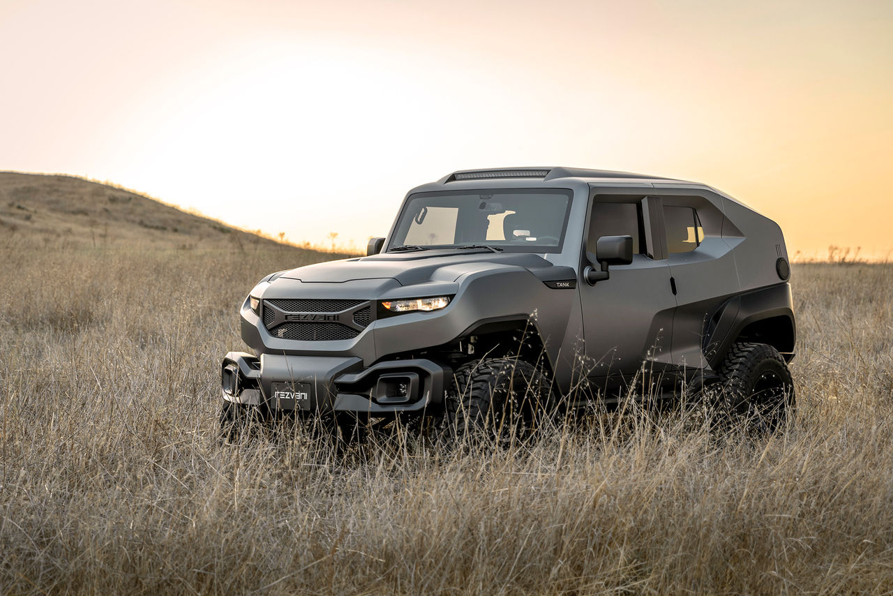 Rezvani visar upp sin tokfeta SUV Tank