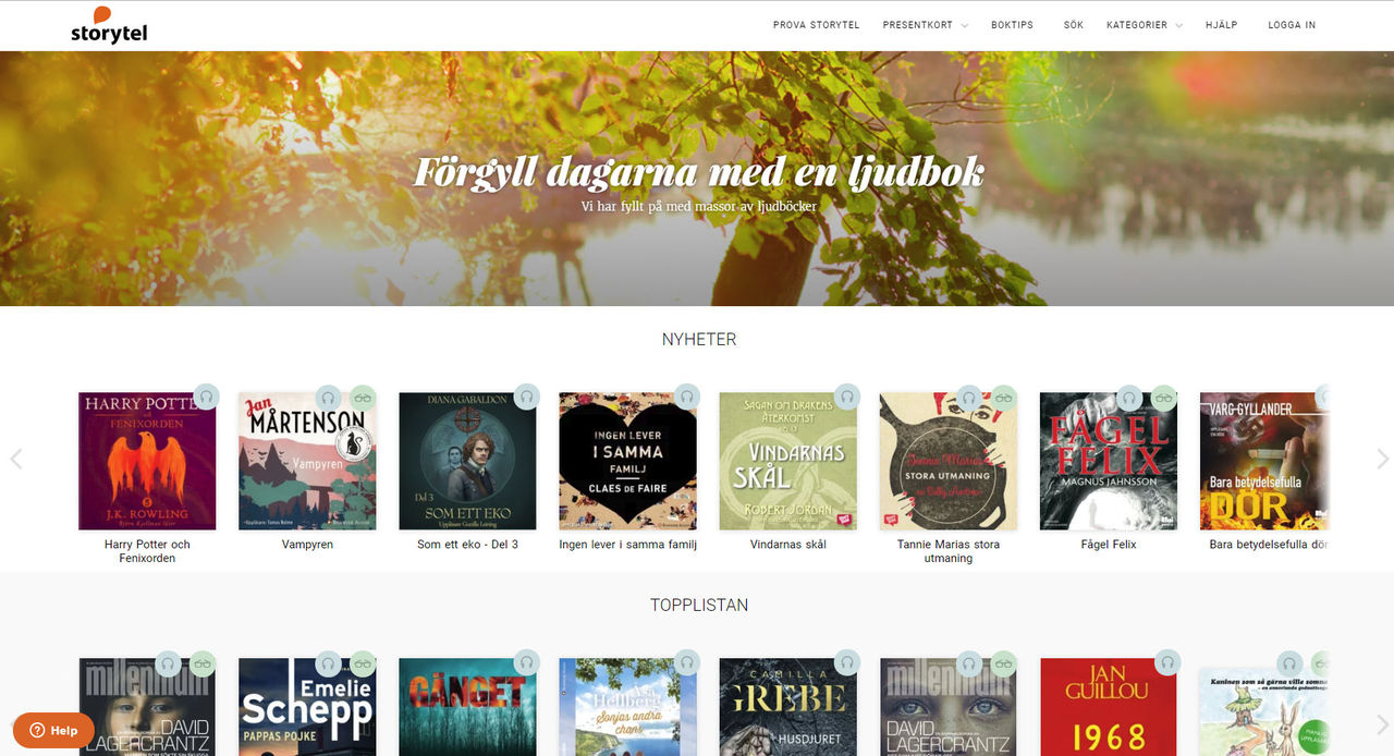 Storytel växer mer än förväntat