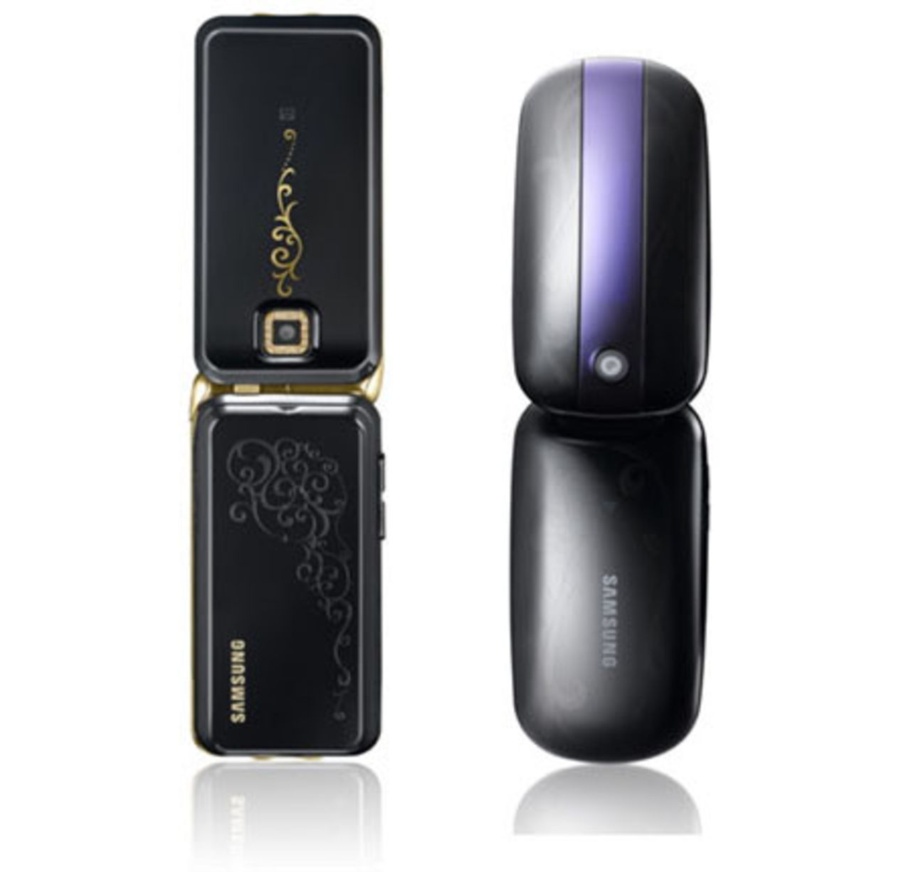 Två lite tjejigare mobiler från Samsung