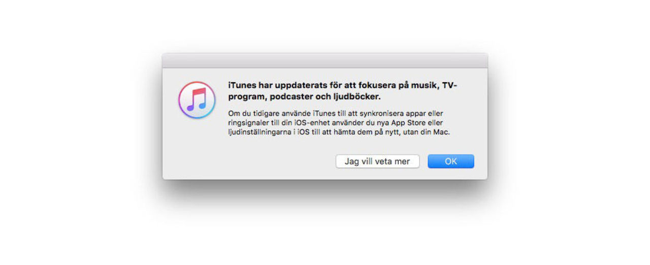 Apple släpper iTunes-version där App Store är tillbaka