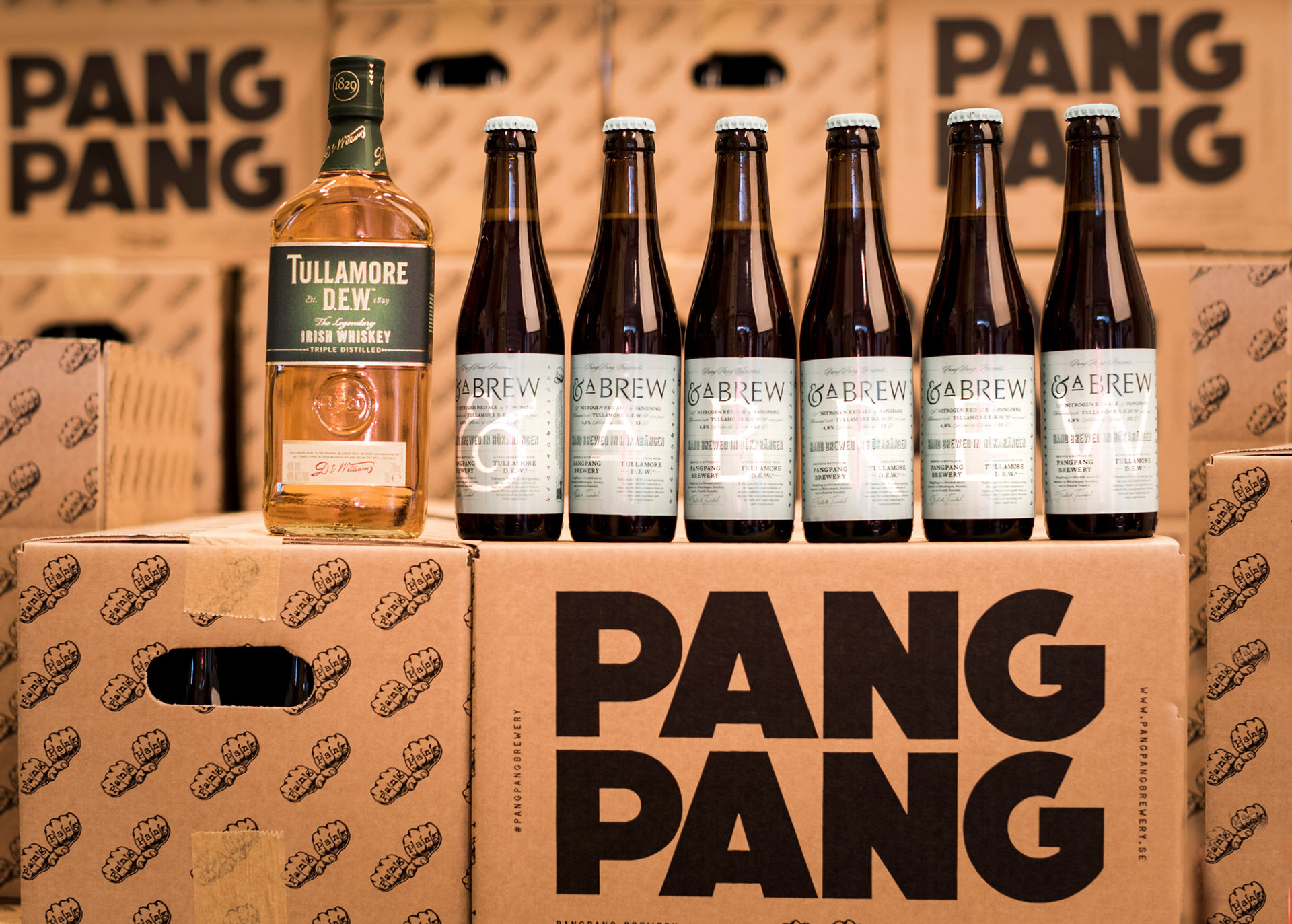 En öl bryggd på samma jäststam som whiskey