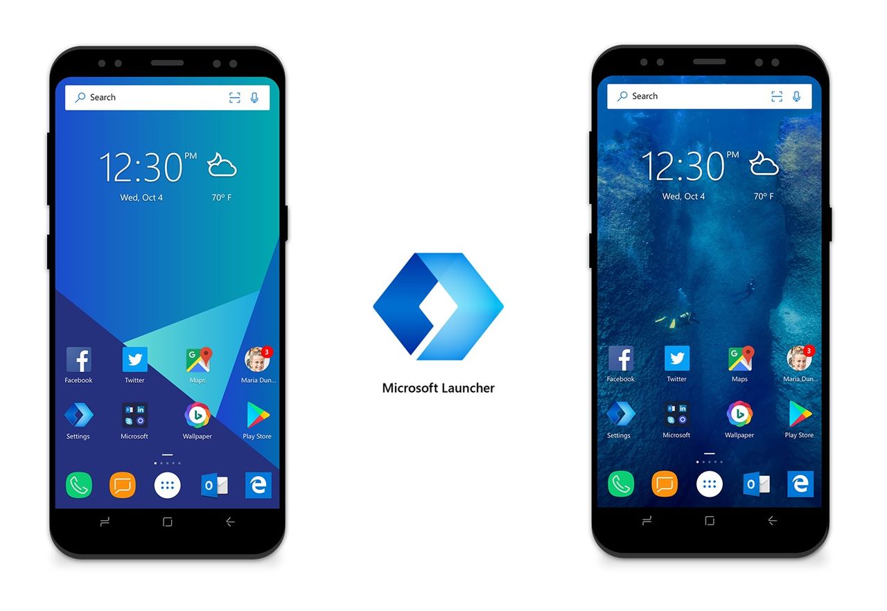 Microsoft Launcher till Android lämnar beta