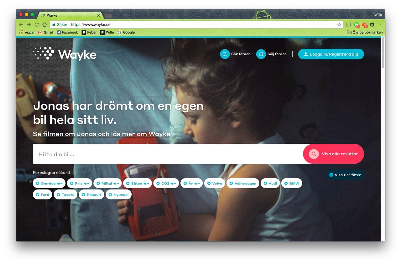 Idag lanseras Wayke