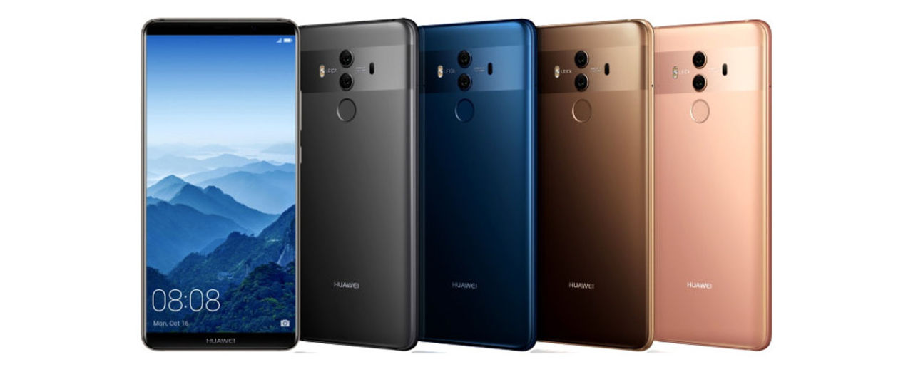 Huawei presenterar Mate 10 och Mate 10 Pro