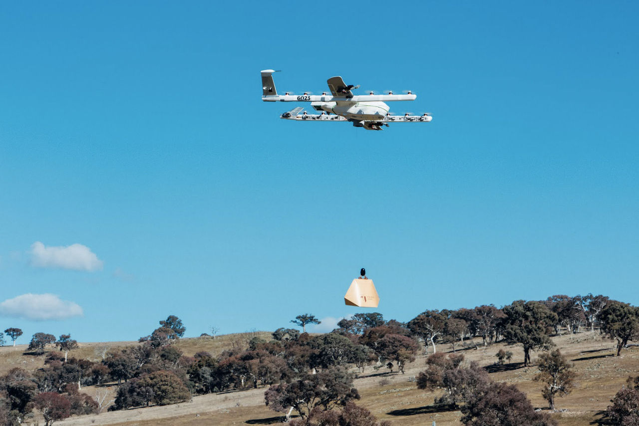 Project Wing börjar leverera burritos i Australien