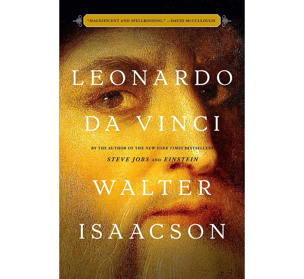Walter Isaacson har skrivit en bok om Leonardo da Vinci