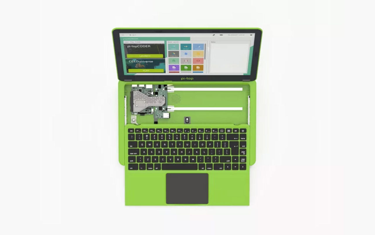 Ny modell av laptopen Pi-Top