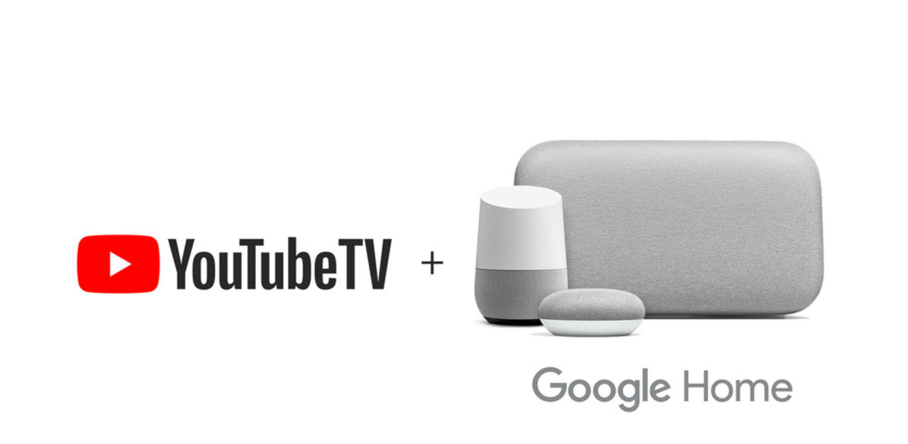 Styr YouTube TV från Google Home