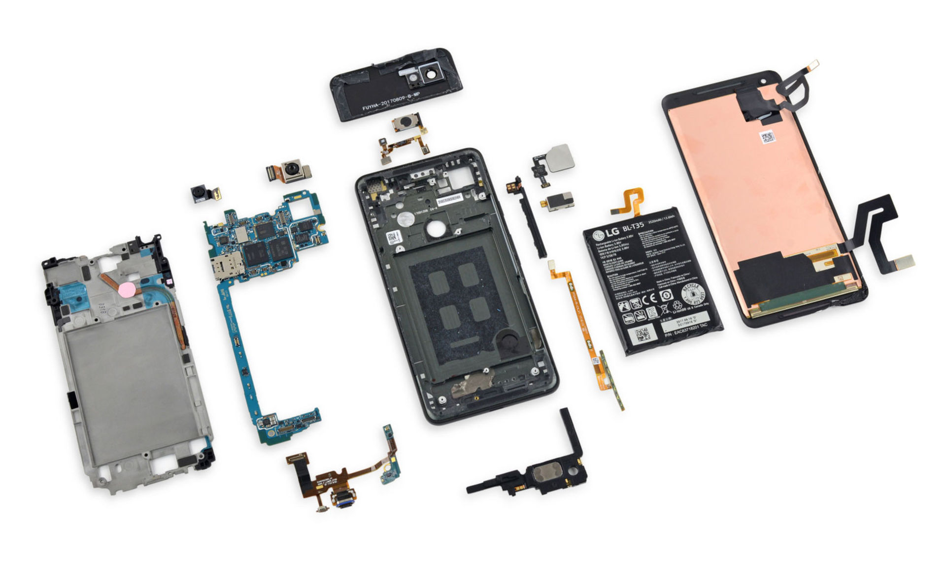iFixit har plockat isär Google Pixel 2 XL