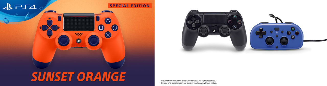 Sony visar orange DualShock 4