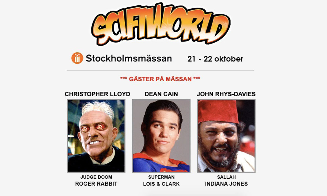 SciFi World i Stockholm till helgen