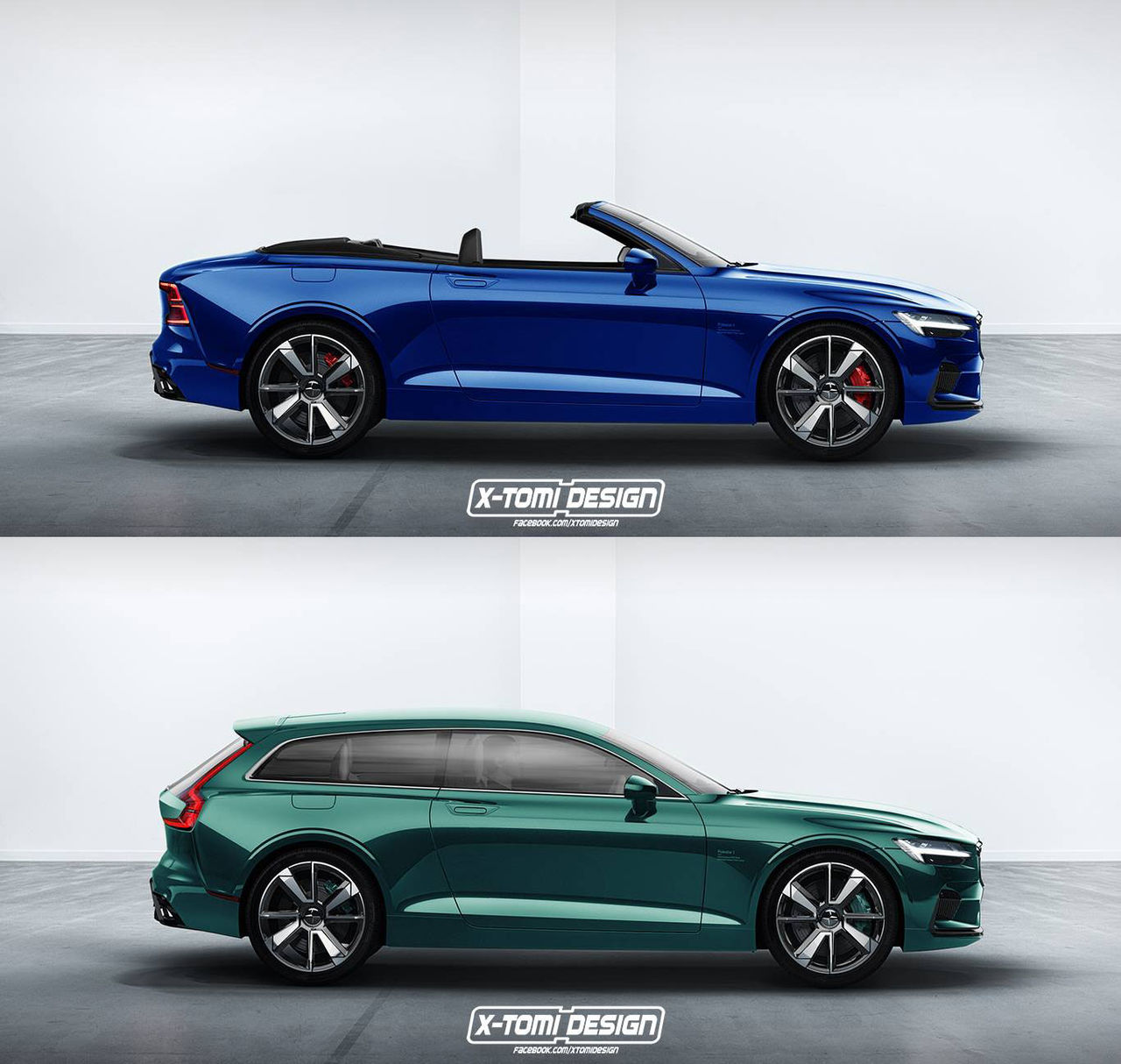 Så skulle Polestar 1 kunna se ut som cabriolet