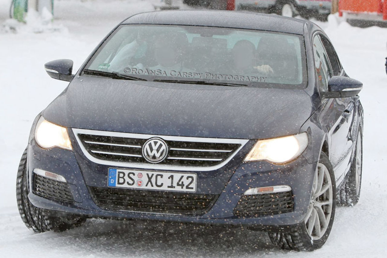 Passat CC i snön