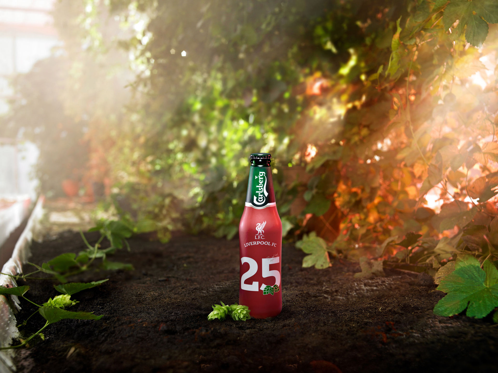 Carlsberg firar 25 år med Liverpool