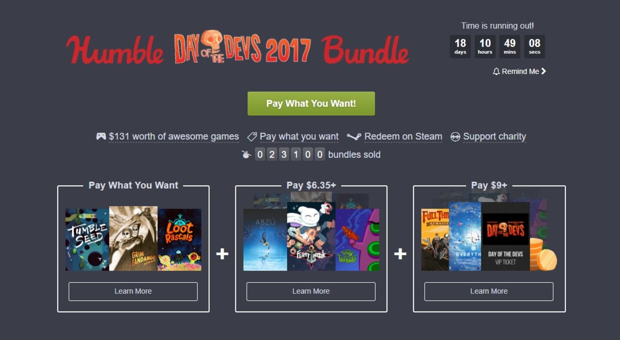 Fynda världens bästa spel i ny Humble Bundle
