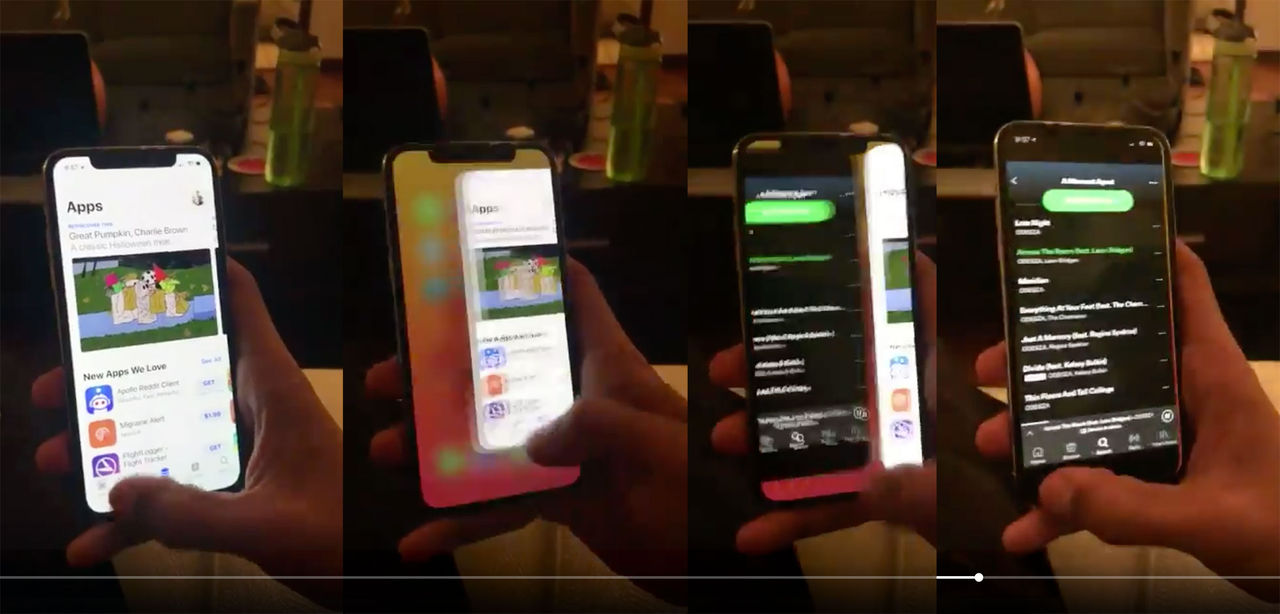 Så växlar man appar på iPhone X