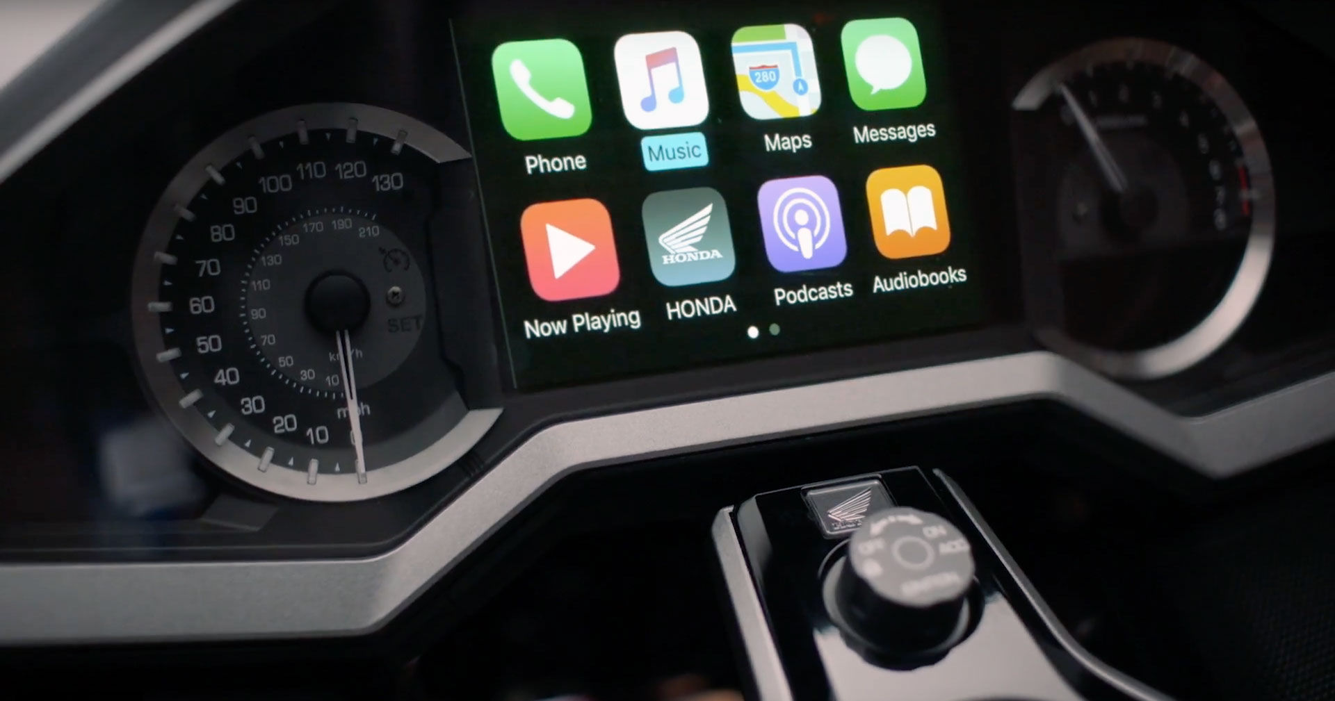 Nya Honda Gold Wing får stöd för CarPlay