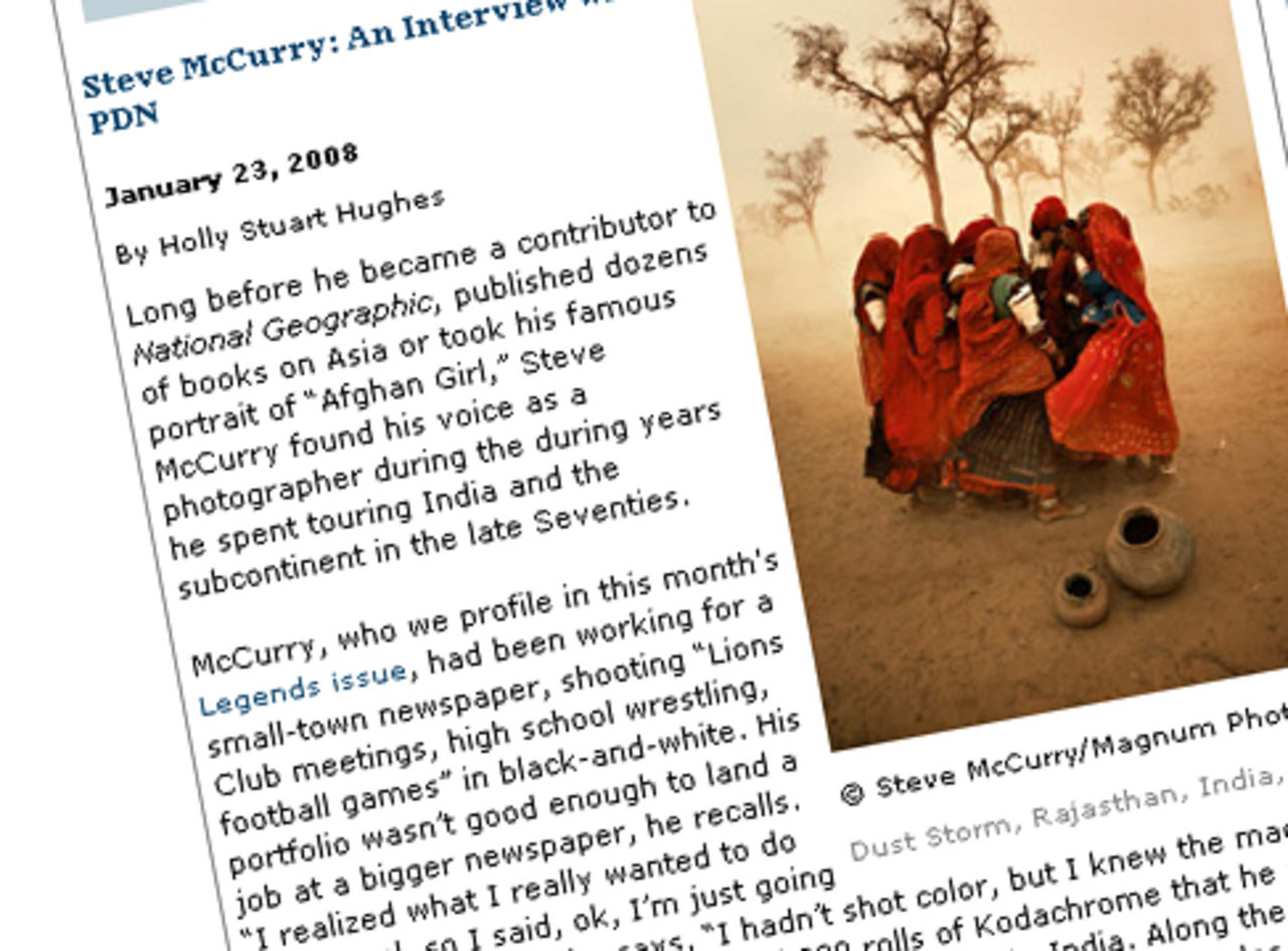 Intervju med McCurry