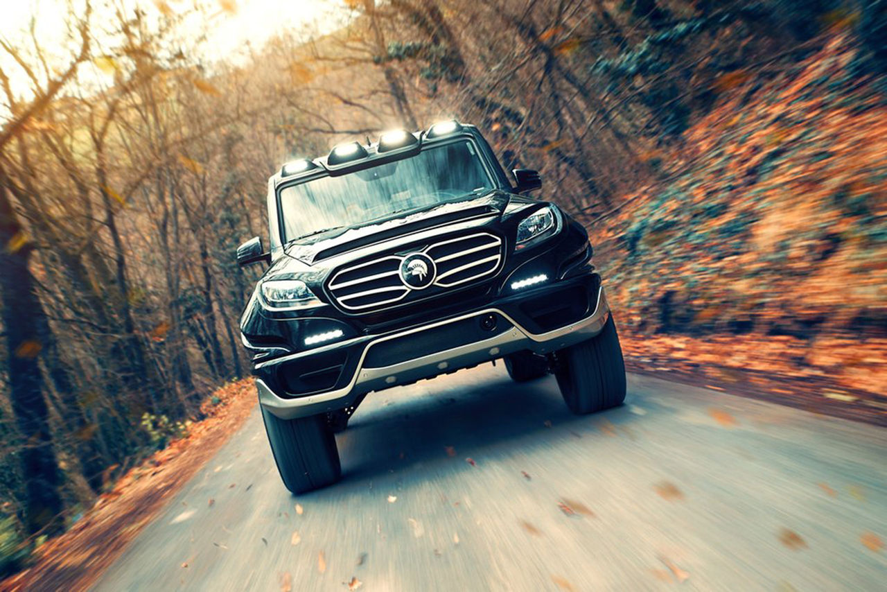 Mercedes G-Klass med nytt utseende