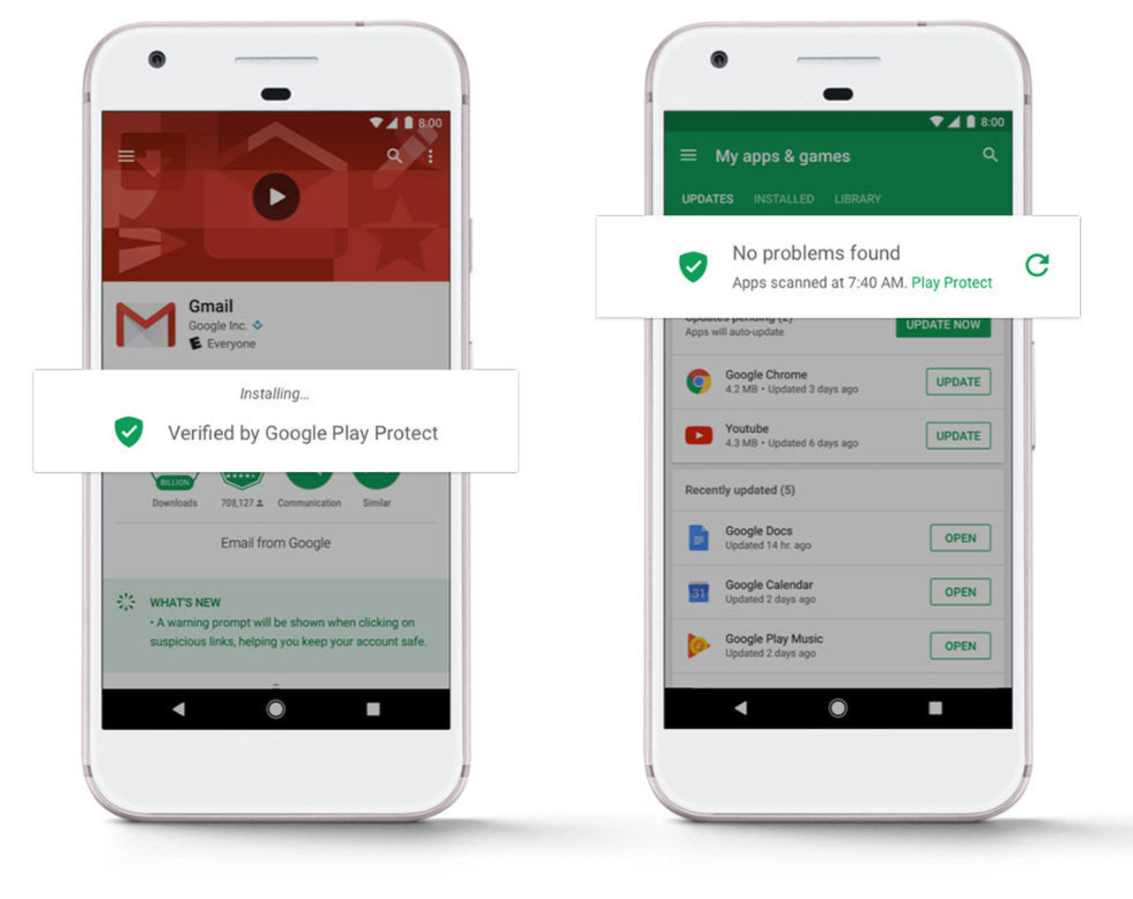 Google Play Protect ger dåligt skydd mot malware