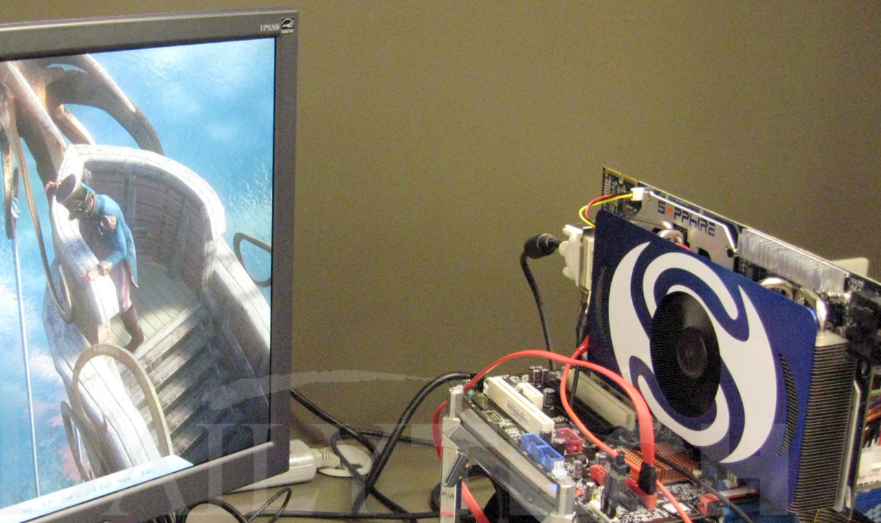 Radeon X1950 Pro med dubbla GPU