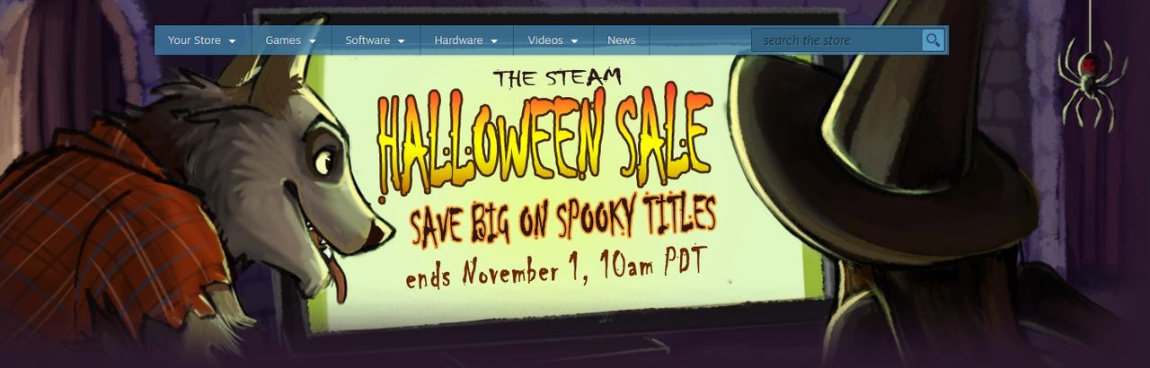 Steams Halloween-rea är här!
