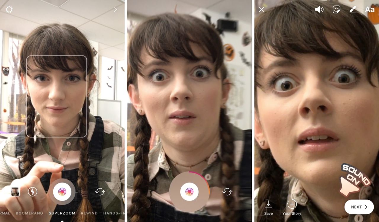 Instagram uppdateras med Super Zoom