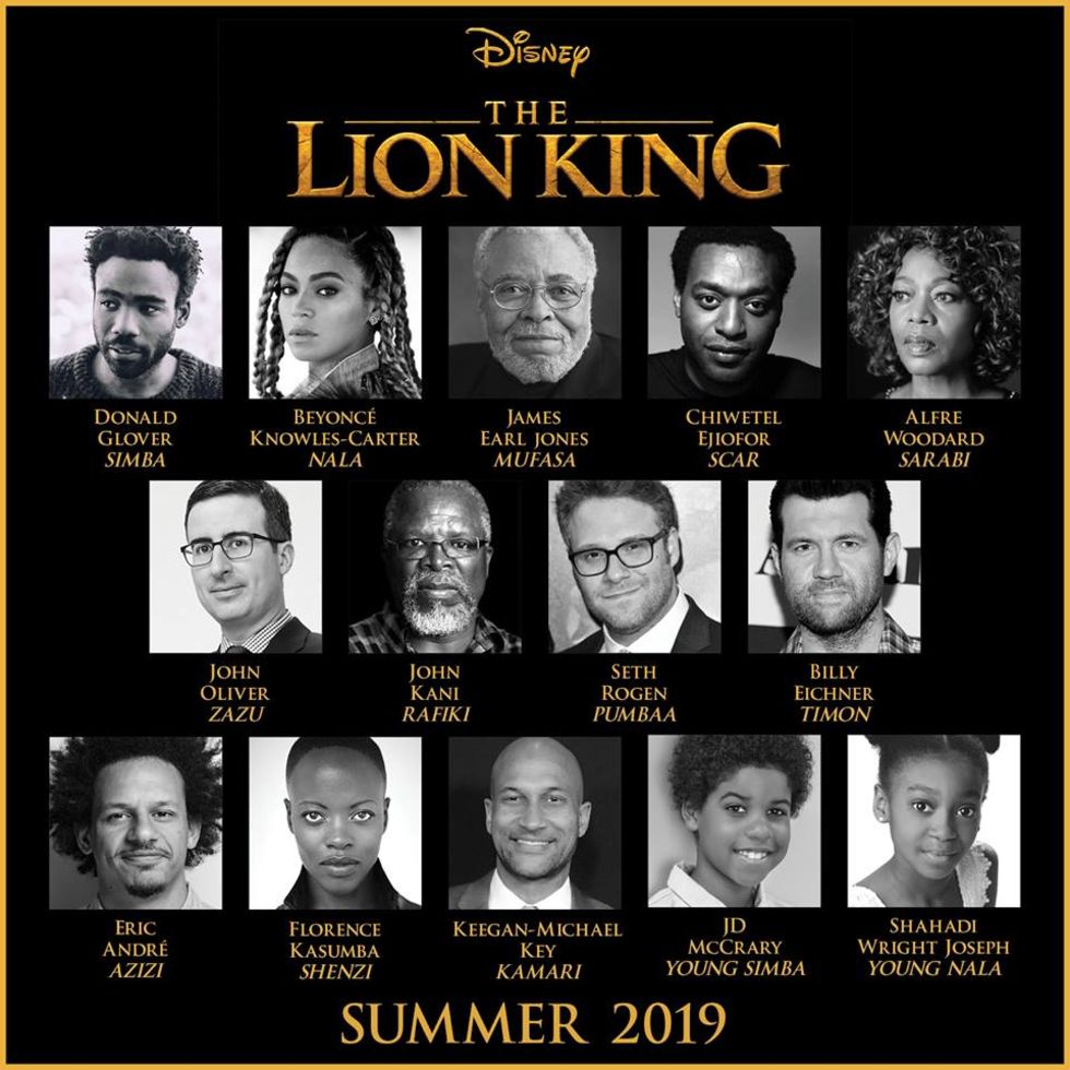 Beyoncé får rollen som Nala i Lion King