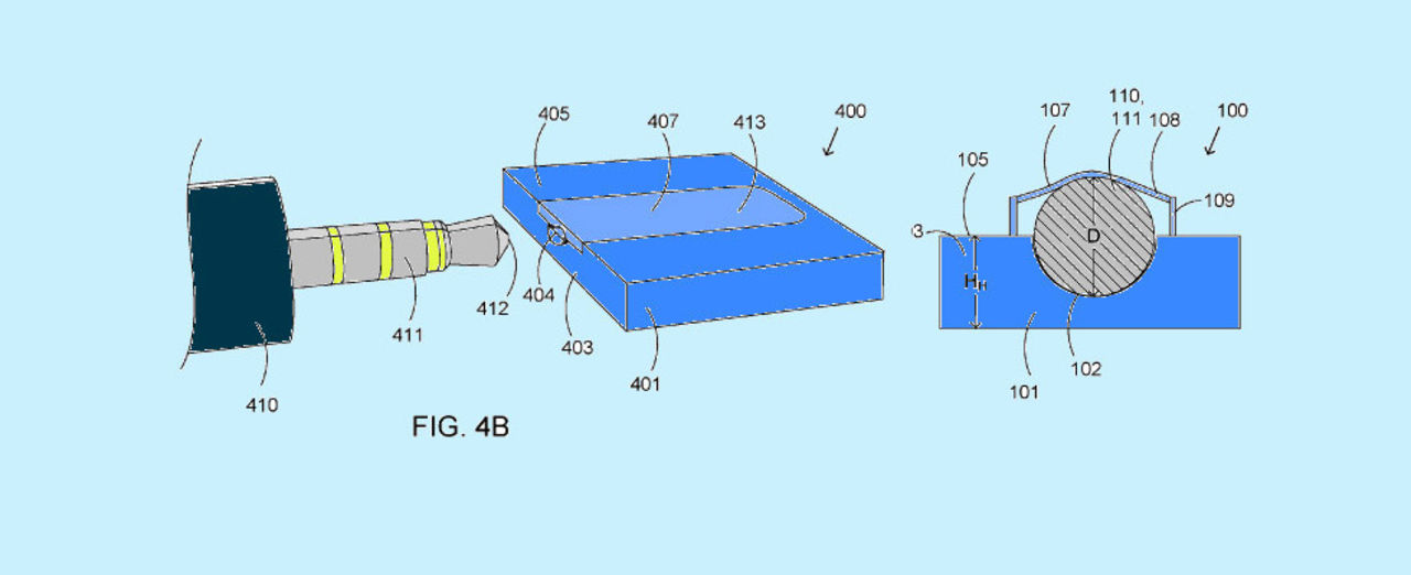 Microsoft har fått patent på en mindre hörlursingång