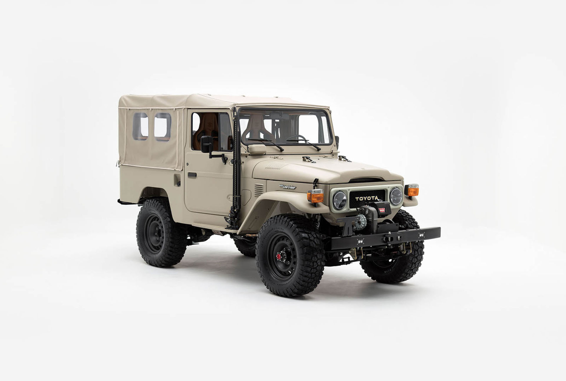 The FJ Company visar upp fantastisk Toyota FJ43