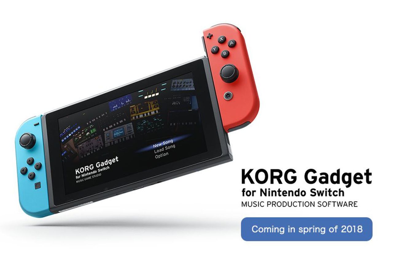 Musikprogram från Korg på väg till Switch