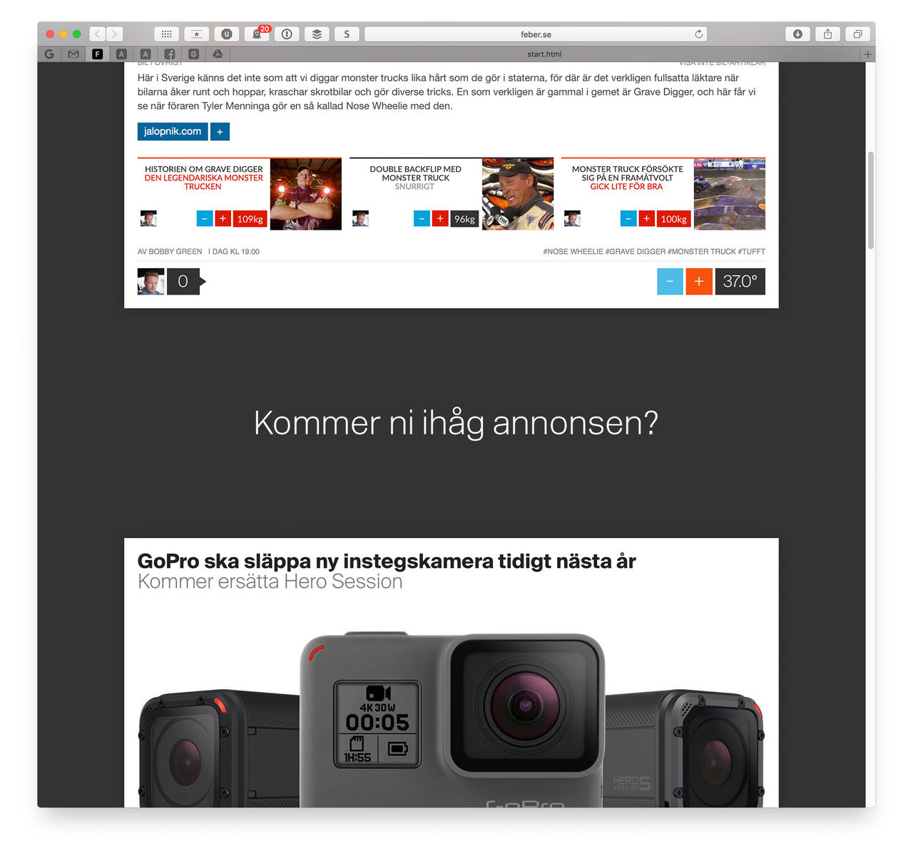 Kommer ni ihåg annonsen?