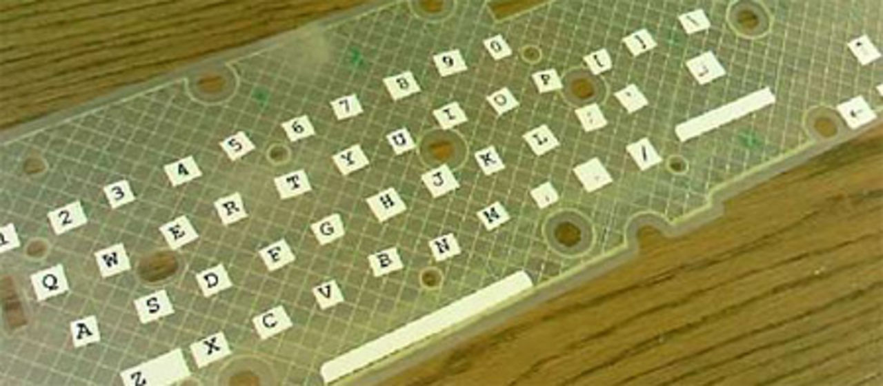 Förvandla hårt tangentbord till mjukt