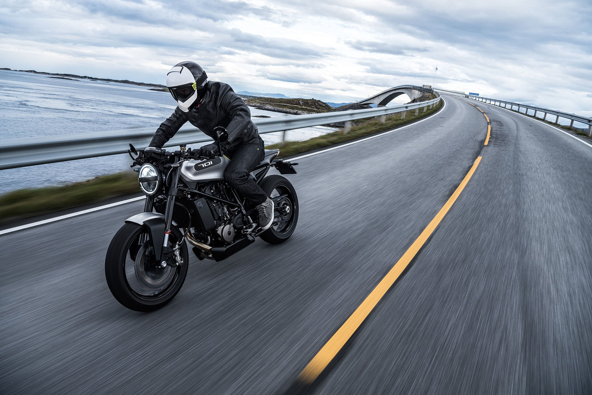 Husqvarna Vitpilen 701 i produktionsutförande