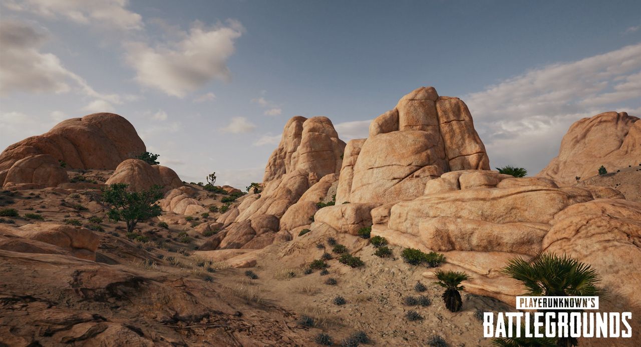 Nya bilder på ökenbanan till Battlegrounds