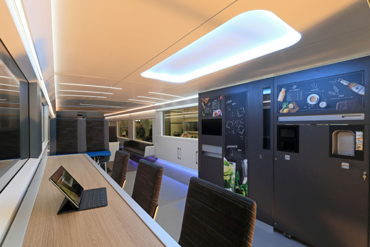 Tyska järnvägen visar upp framtidens tågvagnar