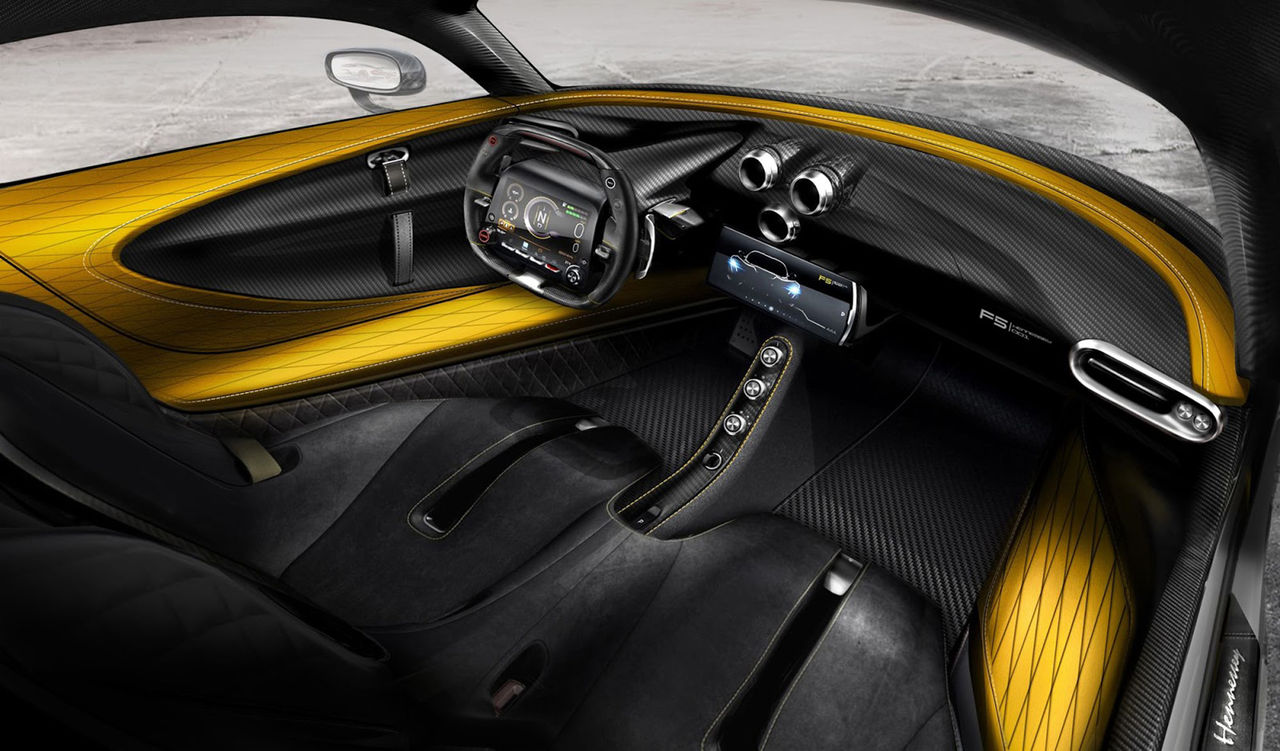 Så här ser Hennessey Venom V5 ut på insidan