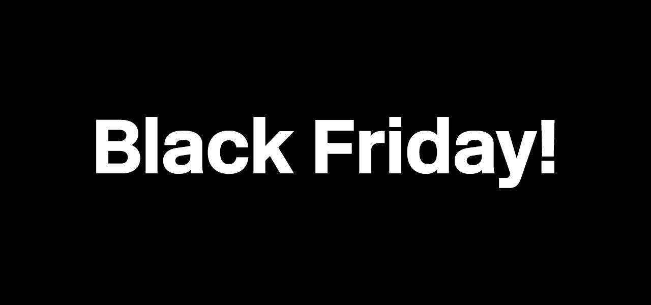 I dag är det Black Friday!