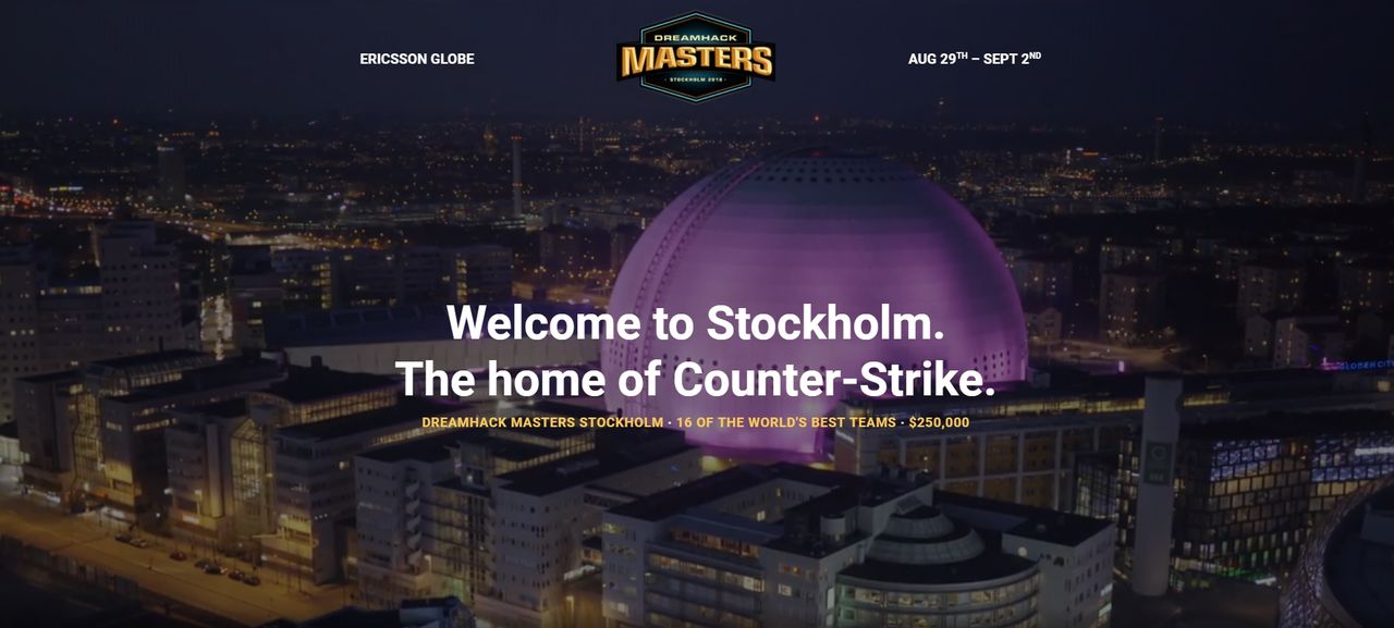 Dreamhack Masters kommer till Stockholm