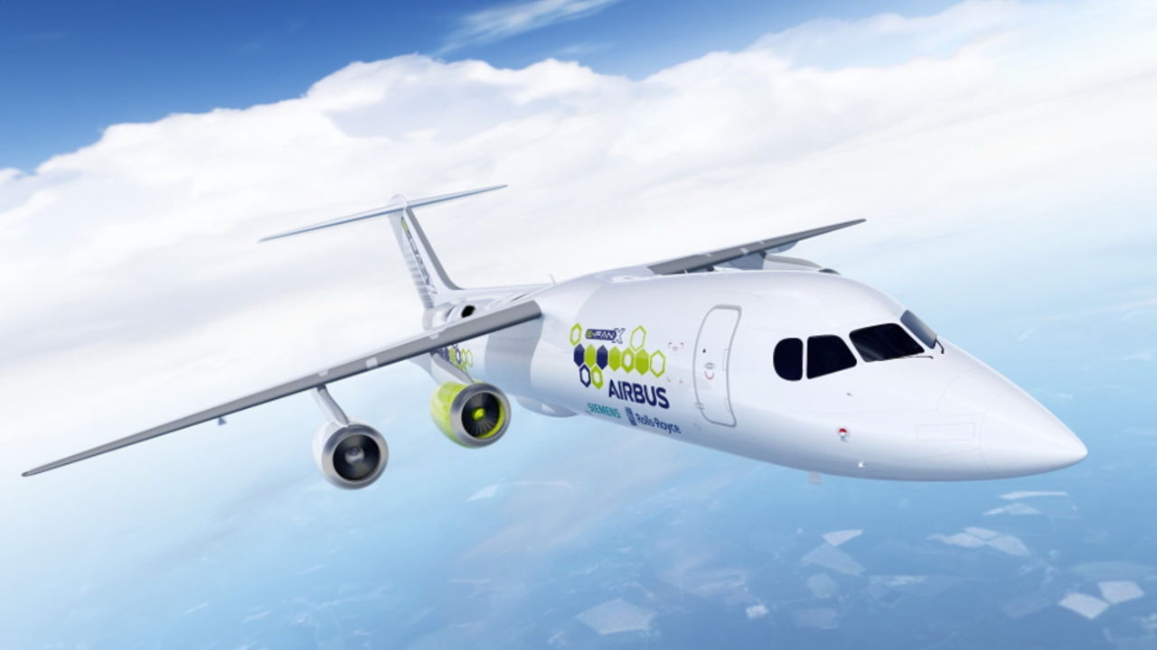 E-Fan X är ett hybridplan från Airbus